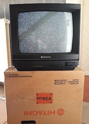 Vintage-Hitachi-Retro-Gaming-TV-Receiver-C14-P216%C2%A0-with